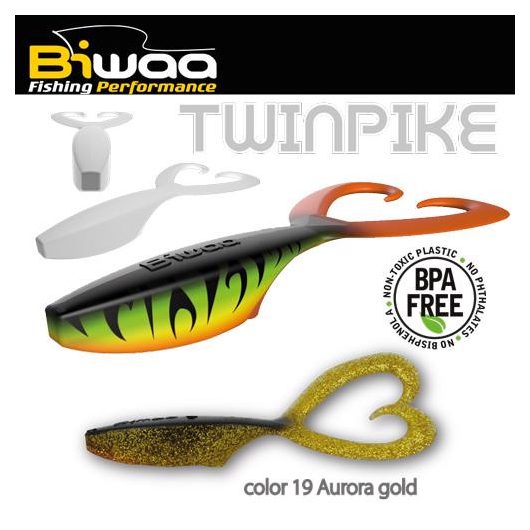 TWINPIKE 6" 15cm 24gr 19 Aurora Gold