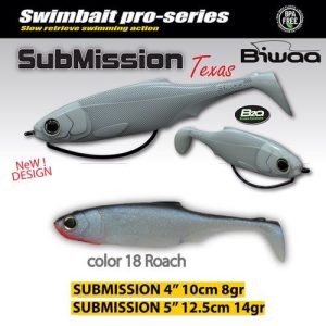 SUBMISSION 4" 10cm 18 Roach