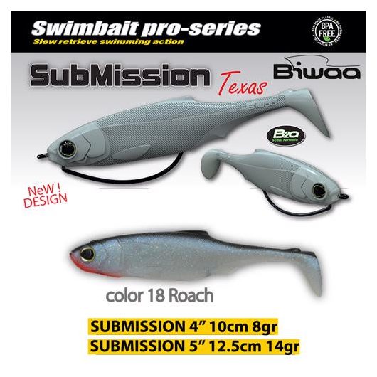 SUBMISSION 4" 10cm 18 Roach