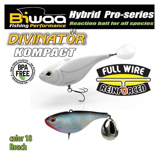 DIVINATOR KOMPACT 90 9cm 55gr 18 Roach