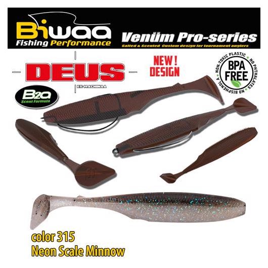 DEUS 3" 7.5cm 315 Neon Scale Minnow