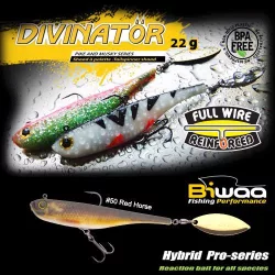 DIVINATOR JUNIOR 14cm 22gr 50 Red Horse