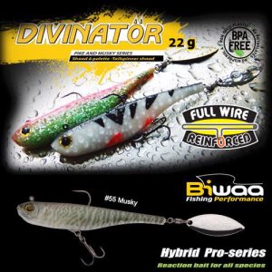 DIVINATOR JUNIOR 14cm 22gr 55 Musky