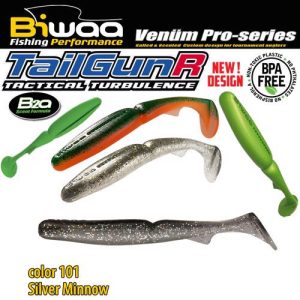 TAILGUNR 2.5" 6.5cm 101 Silver Minnow