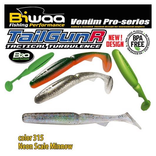 TAILGUNR 2.5" 6.5cm 315 Neon Scale Minnow