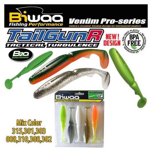 TAILGUNR 3.5" 9cm Mix Color