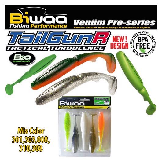 TAILGUNR 4.5" 11.5cm Mix Color