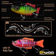 SWIMBAIT SEVEN S4" 10cm 17gr 35 Ruby Tiger