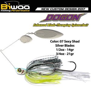 SPINNERBAIT DOGON 1/2oz 14gr 07 Sexy Shad-Silver Blades