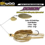 SPINNERBAIT DOGON 3/4oz 21gr 05 Gold Ayu-Gold Blades