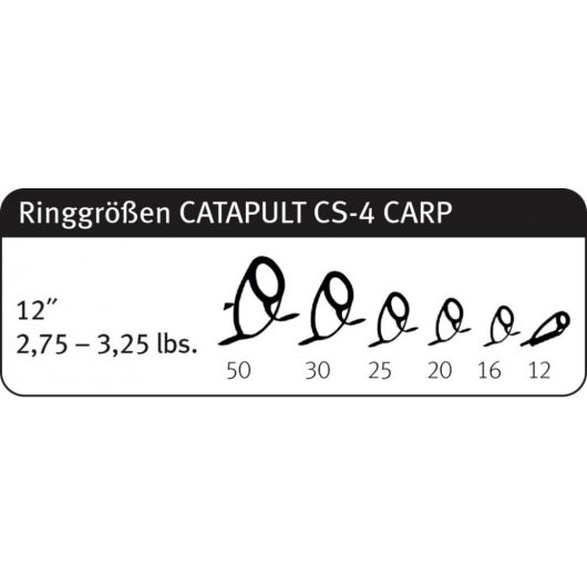 CATAPULT CS-4 CARP 12FT 3.66M 2.75lbs