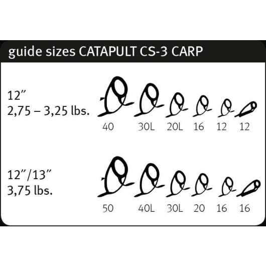 CATAPULT CS-3 CARP 12FT 3.66M 3.00lbs