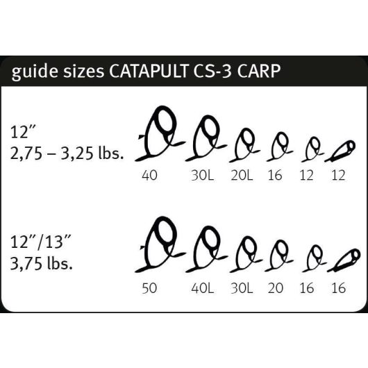 CATAPULT CS-3 CARP STALKER 10FT 3.00M 3.00lbs