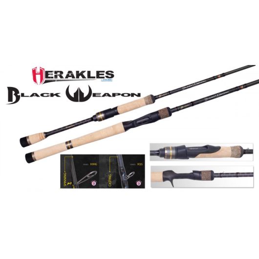 BLACK WEAPON REVENGE 660M BAITCAST 6'6" 1/8-1/2 Medium