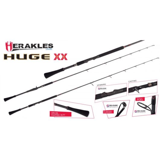 HUGE XX HHS660H 6'6" 201cm 1 1/2-5 40-150gr Heavy