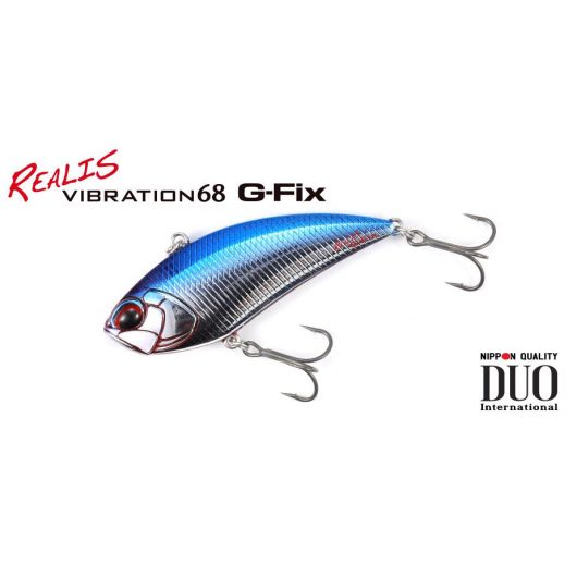 DUO REALIS VIBRATION 68 G-FIX 6.8cm 21gr MCC3196 Black Chrome