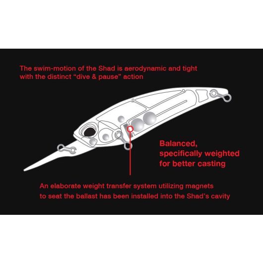 DUO REALIS SHAD 59MR SP 5.9cm 4.7gr CCC3330 Crystal Gill