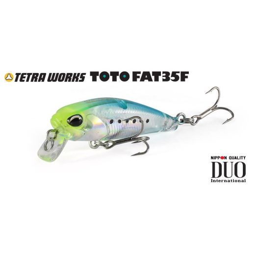 DUO TETRA WORKS TOTO FAT 35F 3.5cm 1.8gr CCC0074 Aqua GT