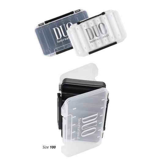 DOBOZ DUO REVERSE LURE CASE 100 19.3x10x3cm White/Silver Logo