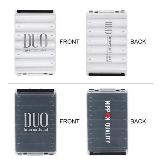 DOBOZ DUO REVERSE LURE CASE 120 20x12.6x3.6cm White/Silver Logo