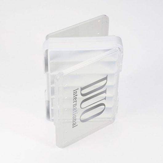 DOBOZ DUO REVERSE LURE CASE D86 14x10.4x3.2cm White/Silver Logo