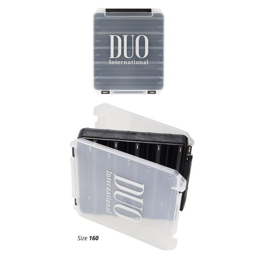 DOBOZ DUO REVERSE LURE CASE 160 20.6x17x4.4cm White/Silver Logo