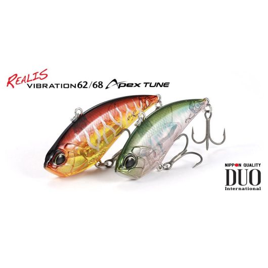 DUO REALIS VIBRATION 62 APEX TUNE 6.2cm 9.7gr CCC3354 Ghost Red Tiger