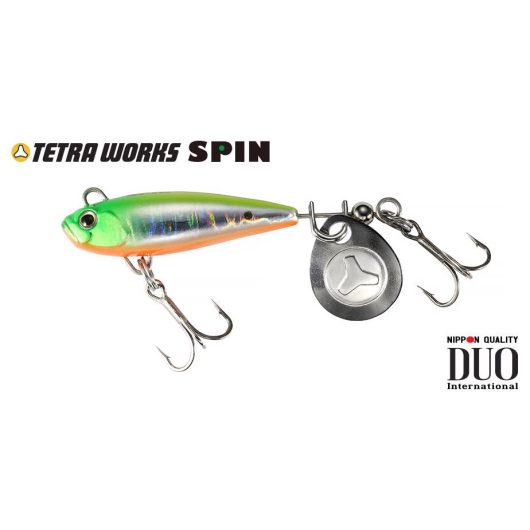 DUO TETRA WORKS SPIN 2.8cm 5gr SMA0514 Uroko Red Head