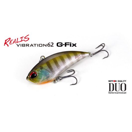 DUO REALIS VIBRATION 62 G-FIX 6.2cm 14.5gr CCC3069 Red Tiger