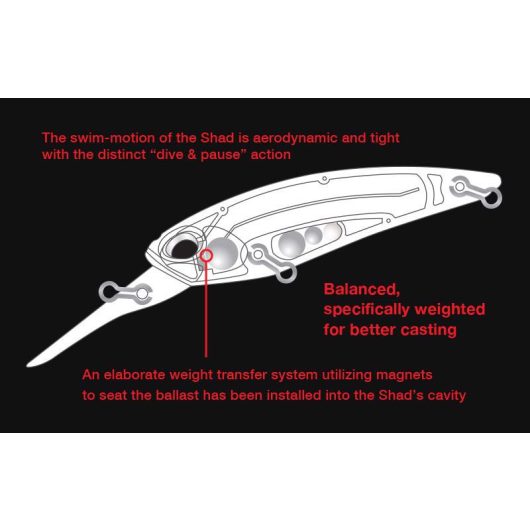 DUO REALIS SHAD 62DR SP 6.2cm 6gr AJA3055 Chart Gill Halo