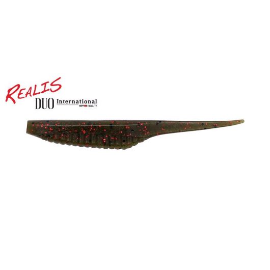 DUO REALIS VERSA PINTAIL 3" 7.6cm F018 Green Pumpkin Red Flake