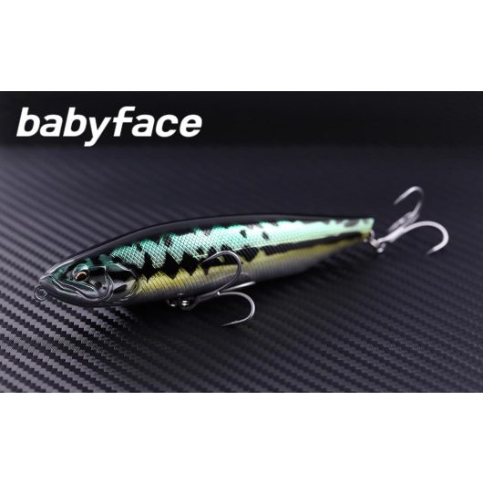 BABYFACE PL135 135mm 35gr 3 Blue Back Silver