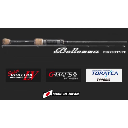 Graphiteleader BELLEZZA PROTOTYPE 21GBLZPS-5112UL-S-BB EXTRA FAST 1.80m 0.6-4gr Ultra Light