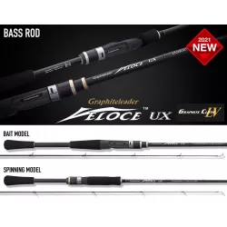   Graphiteleader VELOCE UX 21GVELUS-742M R-Fast 2.24m 1/2oz 14gr Medium