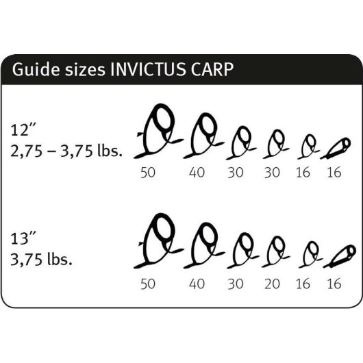 INVICTUS CARP 12FT 3.66M 2.75lbs