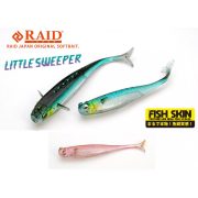   RAID LITTLE SWEEPER FISH SKIN 2.5" 6.3cm 080 Clear Wakasagi