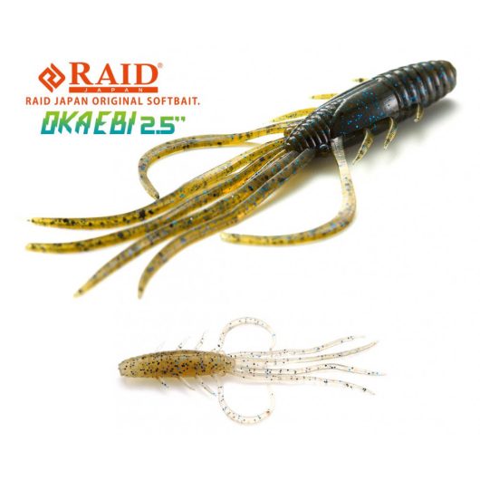 RAID OKA EBI 2.5" 6.3cm 046 Blue Sujiebi