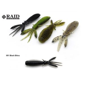 RAID EGUBUG 2.5" 6.3cm 051 Black Bitou