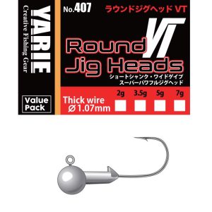 JIG FEJ YARIE 407 ROUND VT THICK WIRE 3/0 5.0gr