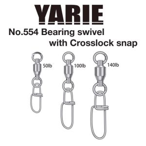 FORGÓKAPOCS YARIE 554 CROSSLOCK BEARING SWIVEL 50LB