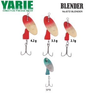 KÖRFORGÓ YARIE 672 BLENDER 4.2gr SP8 Green Grade