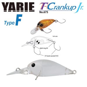 YARIE T-CRANKUP JR 675 TYPE F 2.8mm 1.8gr C1 Clear