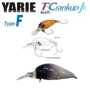 YARIE T-CRANKUP JR 675 TYPE F 2.8mm 1.8gr C31 Variation