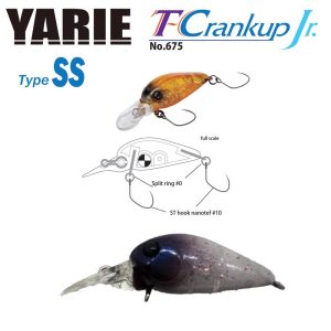 YARIE T-CRANKUP JR 675 TYPE SS 2.8mm 2.1gr C31 Variation