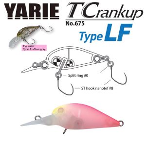 YARIE T-CRANKUP 675 TYPE LF 3.5mm 2.6gr C4 Stubakihime