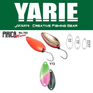 YARIE 702 PIRICA MORE 1.5gr Y72 Green/Pink