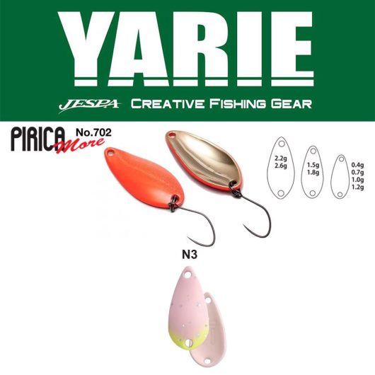 YARIE 702 PIRICA MORE 2.2gr N3 Light Pink Glow