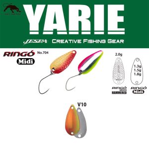 YARIE 704 RINGO MIDI 1.5gr V10 Mix Orange