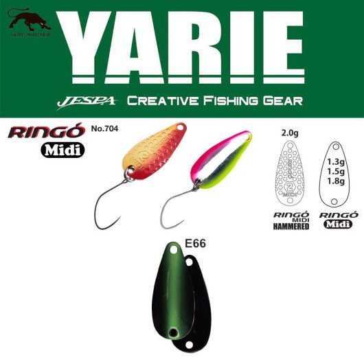 YARIE 704 RINGO MIDI 1.8gr E66 Fits Green