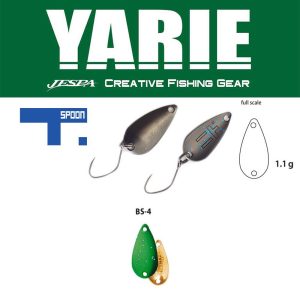 YARIE 706 T-SPOON 1.1gr BS4 Lime Glitter